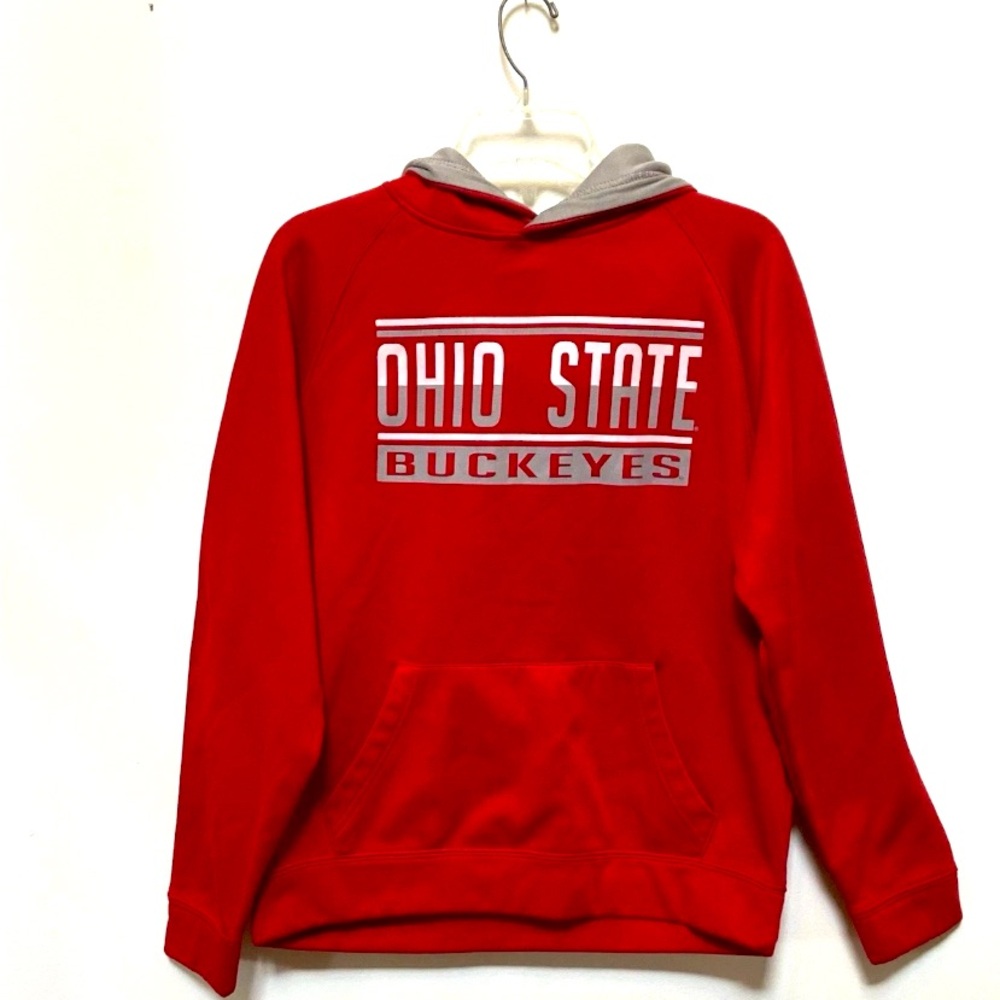 Colloseum Ohio‎ State Buckeyes Red Hoodie Men’s M Sports University Cozy